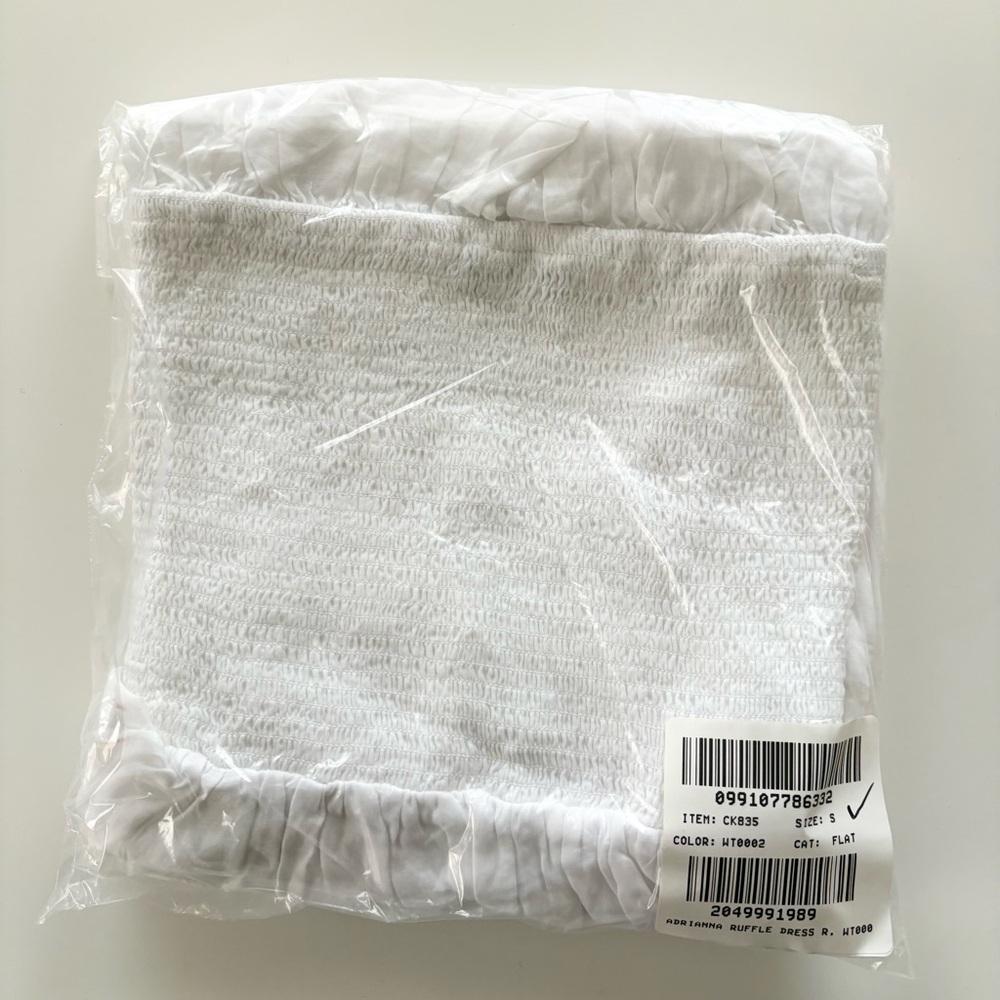 NWT J. Crew Ravenna Dress Maxi Ramie White - Picture 5 of 8